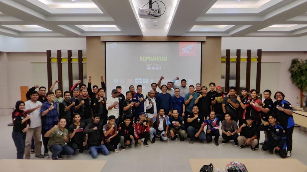 Awali Tahun 2024, Kopdargab HOBIKU di Hadiri Puluhan Bikers
