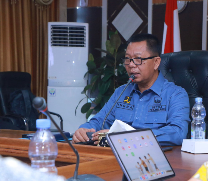 Sekdako Pekanbaru Bahas Pengembangan Jalan Lingkar Luar sebagai Proyek Strategis Nasional