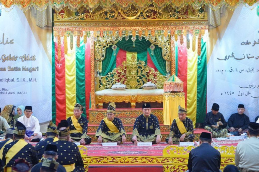 Tahniah! Kapolda Riau Irjen Pol Muhammad Iqbal Resmi Diberi Gelar Datuk Seri Jaya Perkasa Setia Negeri