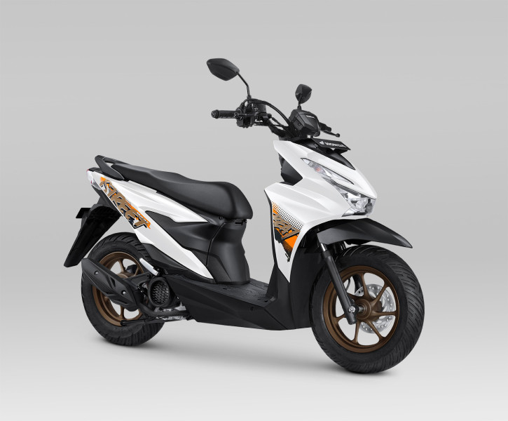 Skutik Terlaris Honda BeAT dan Honda BeAT Street Tampil dengan Warna dan Striping Terbaru