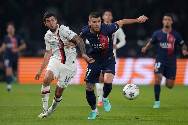 Liga Champions: Paris Saint-Germain Gilas AC Milan dengan Skor 3-0
