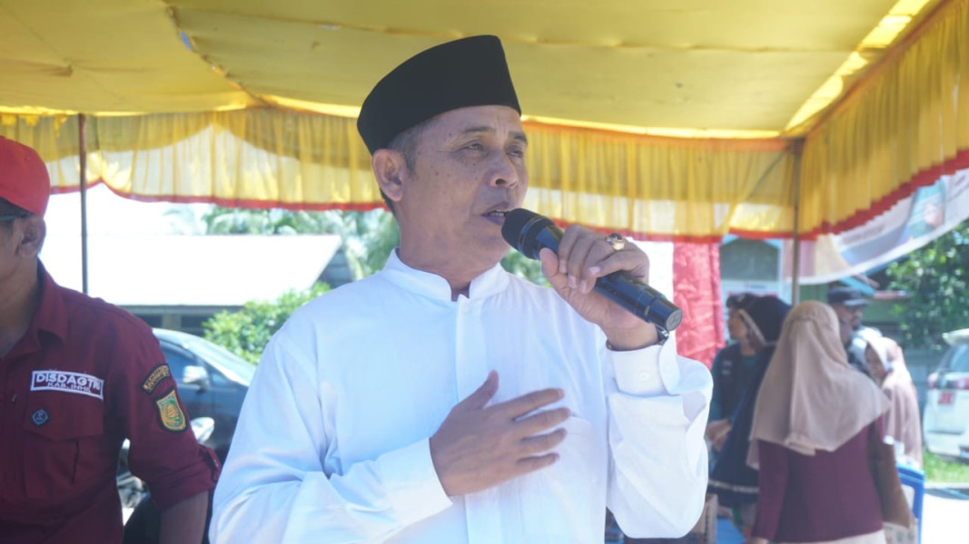 Buka Pasar Murah, Pj Bupati Herman: Semoga Bisa Bantu Masyarakat