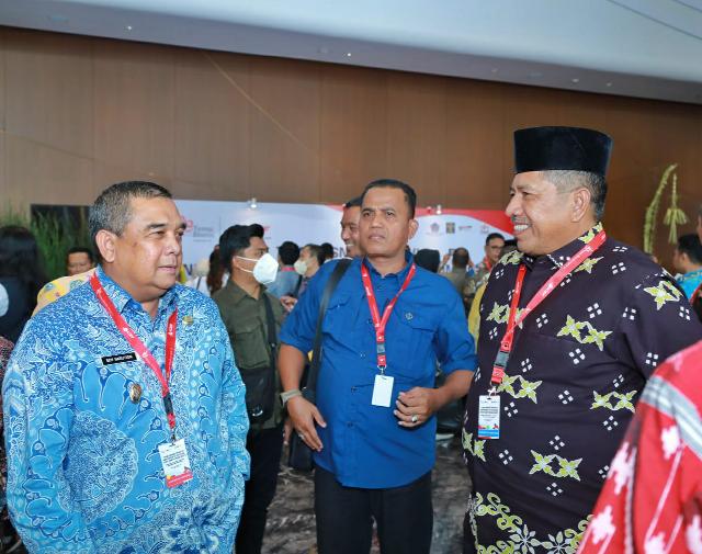 Hadiri Temu Bisnis Tahap VI ICEF di Jakarta, Bupati Alfedri Ajak Gunakan Produk Dalam Negeri