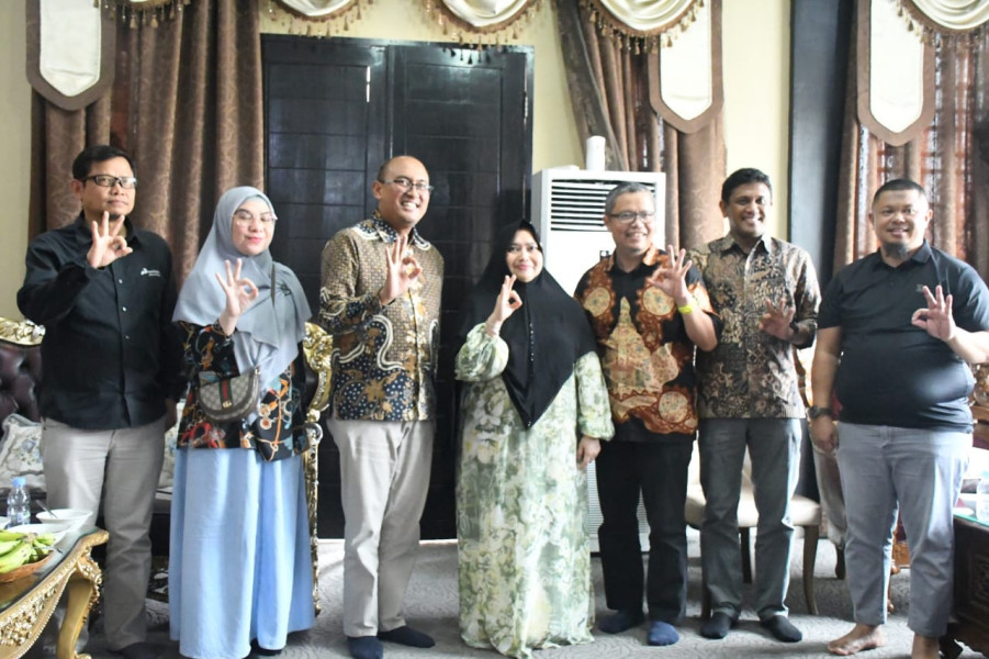 Bupati Kasmarni Terima Kunjungan Pimpinan PHR WK Rokan