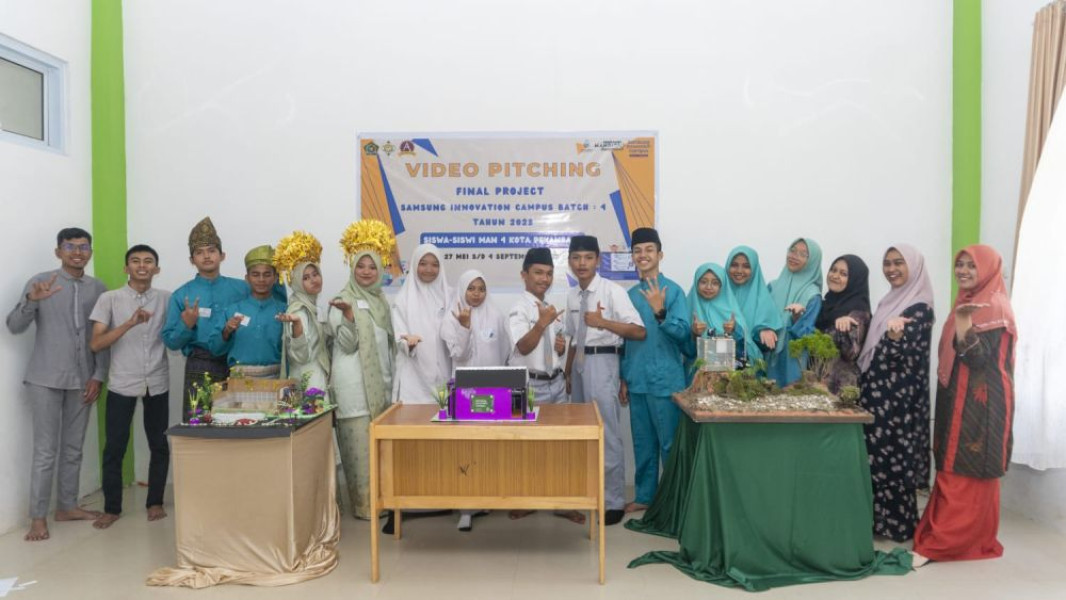Dua Tim MAN 4 Pekanbaru Lolos Top 25 Samsung Innovation Campus Batch 4 2023