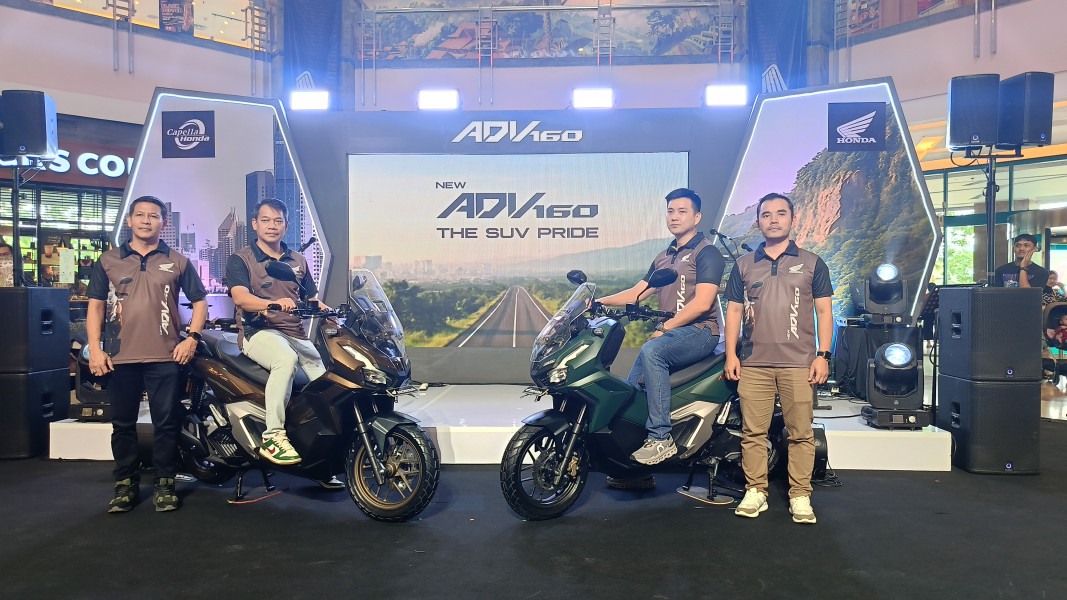 New Honda ADV 160 Siap Mengaspal di Jalanan Riau