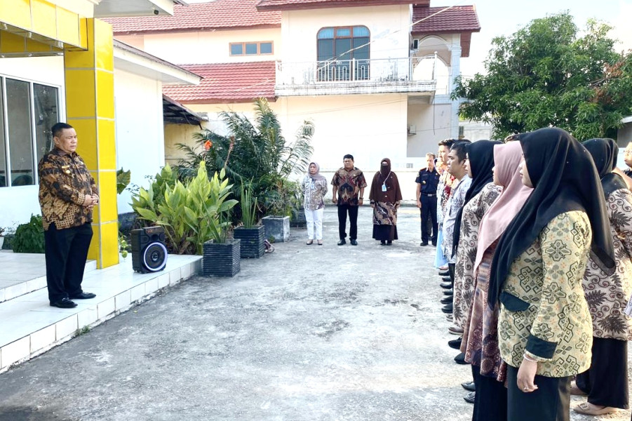 Pj Gubri Sidak di UPT Bapenda Bengkalis, Ini Temuannya