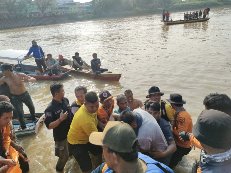 Dua Korban Tenggelam di Sungai Pagar Inhu Ditemukan Sudah Tak Bernyawa