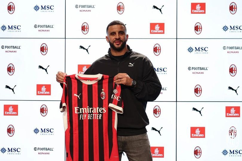 Resmi! Kyle Walker Gabung AC Milan dari Man City