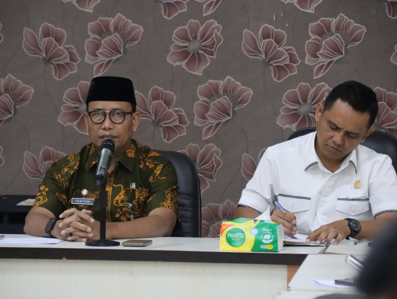 Pemkab Inhil Gelar Rapat Koordinasi Tangani Banjir, Siap Tingkatkan Status Tanggap Darurat