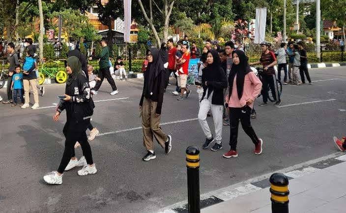 Besok, CFD Pekanbaru Kembali Dibuka Pasca Libur Lebaran