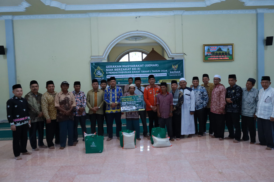 Bupati Siak Alfedri Ajak Masyarakat Tingkatkan Ketakwaan melalui Gemar Berzakat