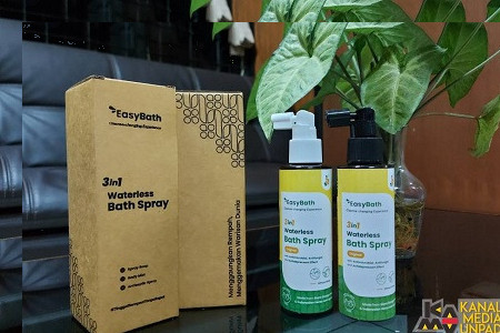 Mahasiswa Unpad Buat Produk Pembersih Multifungsi, Bisa Mandi Tanpa Bilas