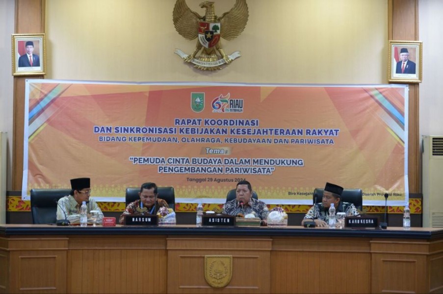 Pemprov Riau Gelar Rakor Kebijakan Kesejahteraan Rakyat Tahun 2024