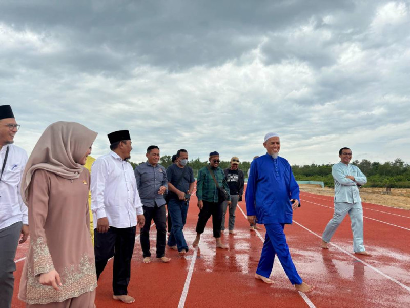 Pantau Progres Pembangunan Stadion, Wako Paisal: Tahun Ini Kita Siapkan Tribun dan Penataan Kawasan