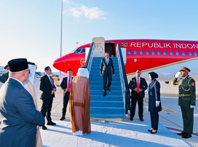 Presiden Joko Widodo Tiba di Dubai untuk Hadiri WCAS COP28