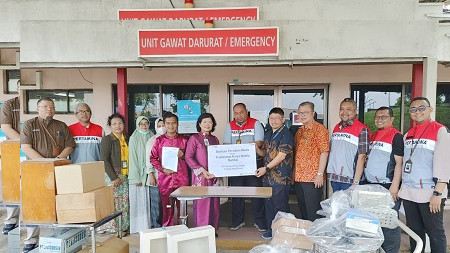 Energi Kebersamaan, PHR Donasikan Sejumlah Alkes untuk Puskesmas di Rumbai