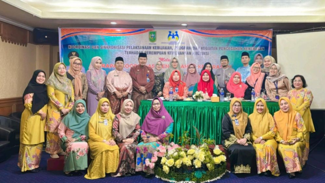 Dinas P3AP2KB Riau Gelar Rakor Pencegahan Kekerasan Perempuan dan Anak Tahun 2024