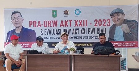 Panitia Mantapkan Jadwal Pelantikan Kepengurusan PWI Riau Masa Bakti 2023-2028