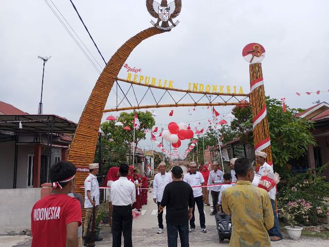 Meriahnya Kampung Wisata Merah Putih Ala Perumahan Taman Ridwan Kualu