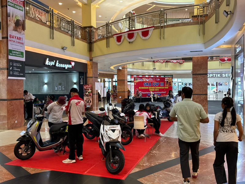 Honda AT Family Day Sukses Digelar di Mal SKA Pekanbaru,