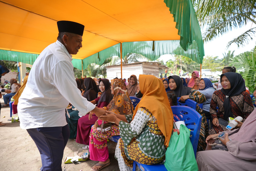 Tak Surutkan Niat Warga Buatan II Untuk Dukung Alfedri-Husni