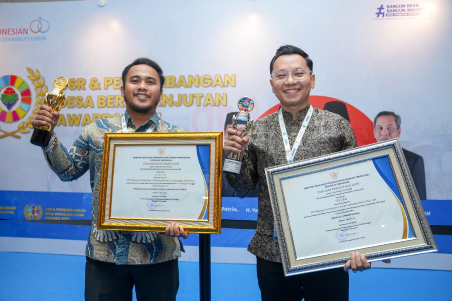 PT Kilang Pertamina Internasional Unit Dumai Sabet 2 Penghargaan