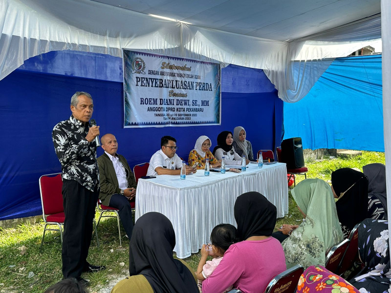 Roem Diani Dewi Beri Pemahaman Bantuan Hukum Gratis Bagi Warga Lima Puluh