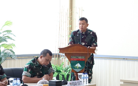 Kodam XIX/Tuanku Tambusai Mantapkan Pengendalian Program dan Anggaran 2026 Bersama Tim Dalproggar TNI AD