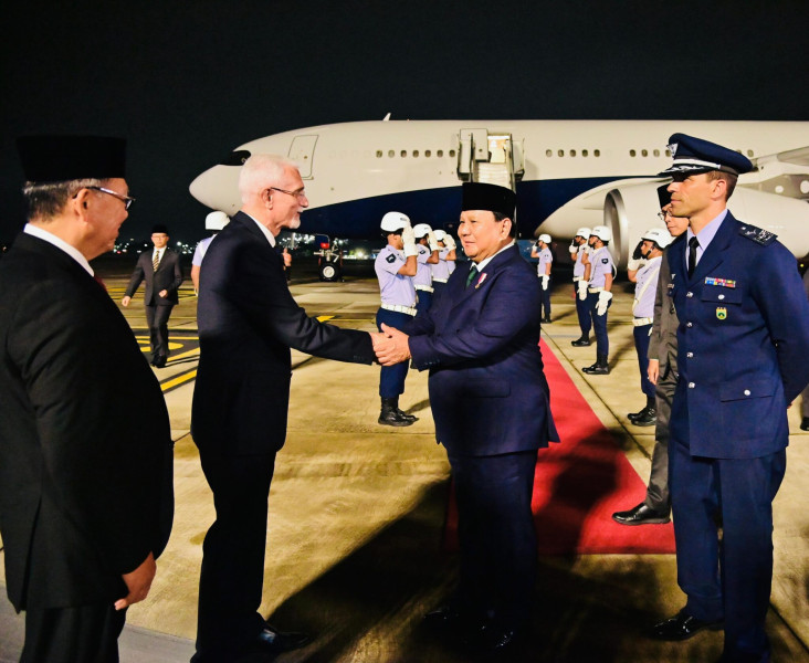 Dari Peru, Presiden Prabowo Subianto Tiba di Brasil