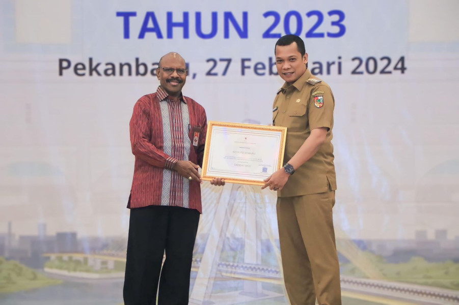 Pemko Pekanbaru Raih Penghargaan dari KASN