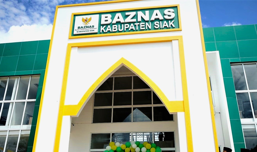 Baznas Siak Jadwal Ulang Kegiatan Gemar Siak Berzakat di Bungaraya