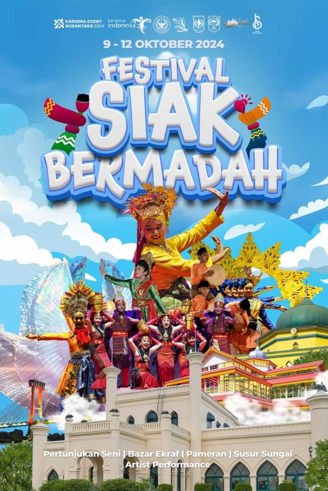 Catat Tanggalnya! Pesta Budaya Festival Siak Bermadah Kembali Digelar
