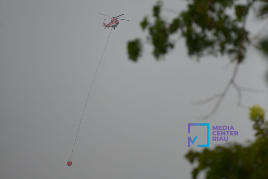 Karhutla Masih Berkobar, BPBD Riau Ajukan Tambahan Heli Water Bombing ke Pusat