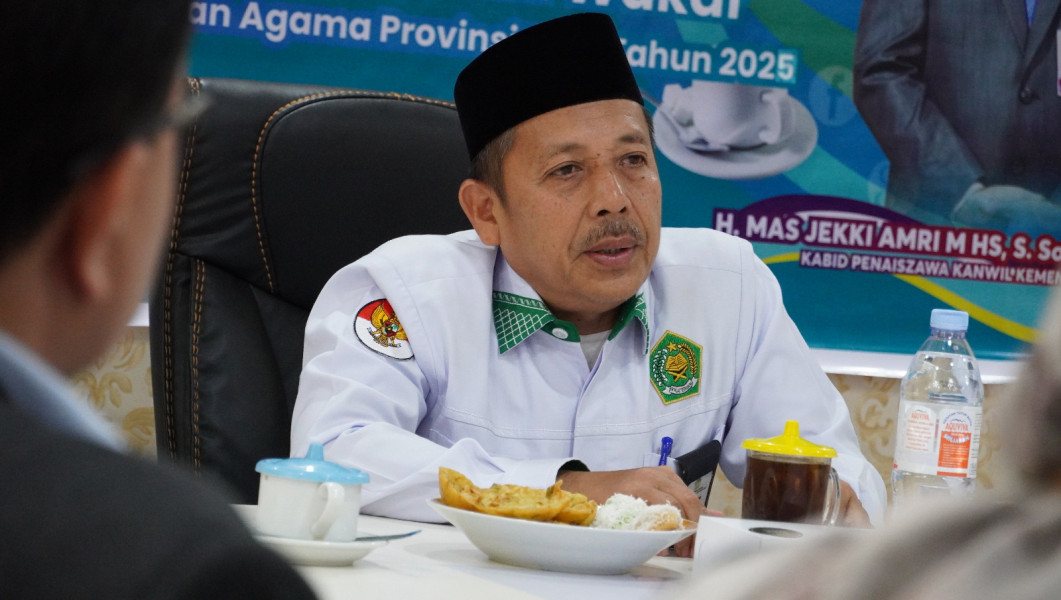 Wakaf Uang ASN Kemenag Riau Capai Rp96,9 Juta