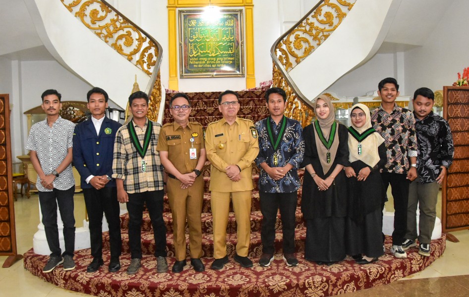 Pjs Bupati Terima Audiensi HMI Bengkalis, Diskusi Terkait Pelayanan Roro hingga Abrasi