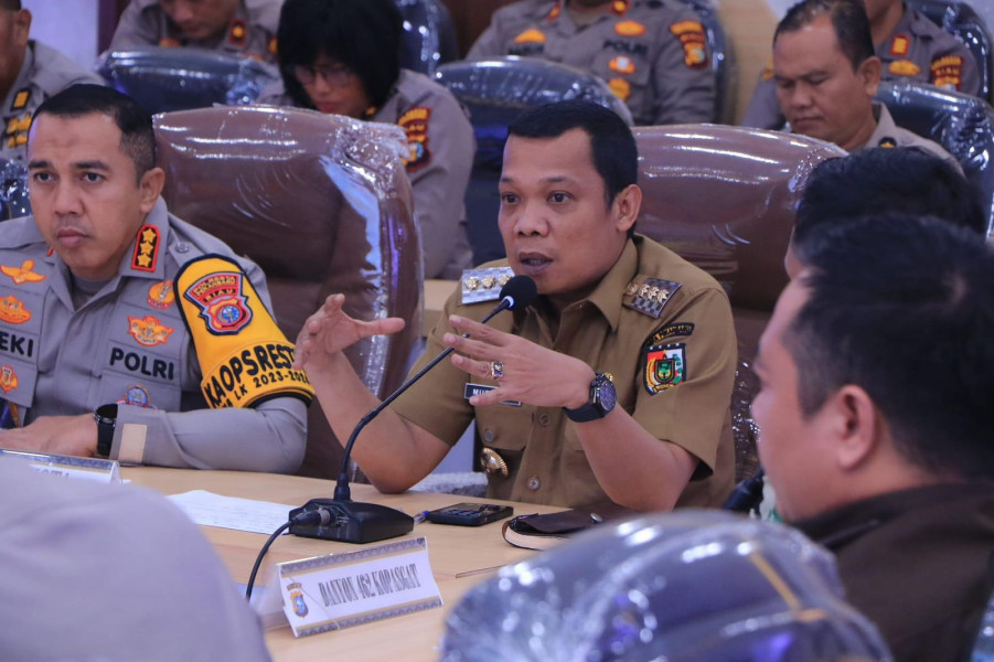 Pj Wali Kota Pekanbaru dan Forkopimda Bahas Strategi Penanganan Karhutla