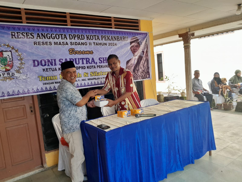 Reses, Doni Saputra Terima Aspirasi Masyarakat Terkait Masalah Infrastruktur