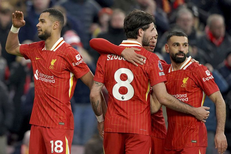 Liverpool Hajar Ipswich Town dengan Skor 4-1