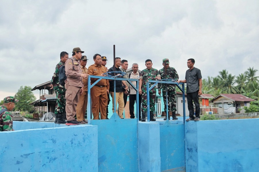 Pemkab Meranti Harap Kunjungan Brigjen TNI Triyono Mampu Optimalkan Lahan Rawa