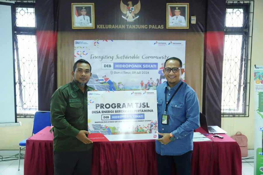 Pertamina Grup Kolaborasi Hidupkan Energi Terbarukan Melalui Dewsa Sehati Dumai