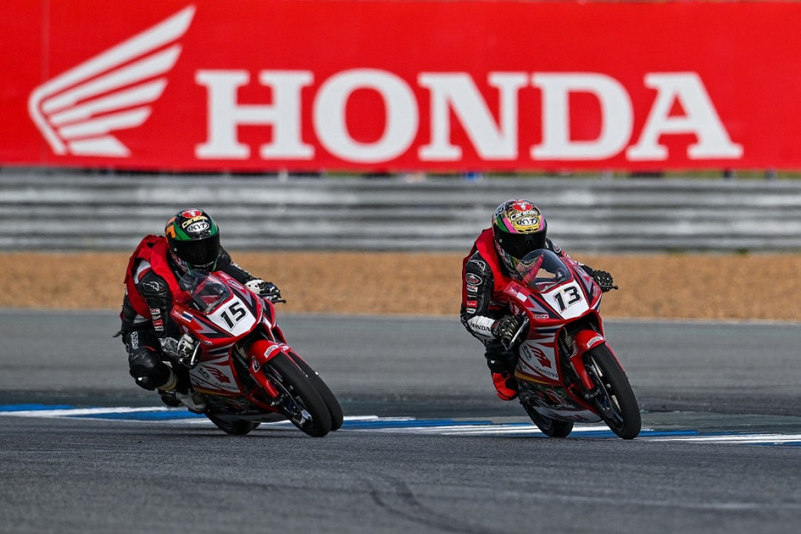 Pebalap Astra Honda Kembali Bikin Merah Putih Berkibar di Thailand Talent Cup
