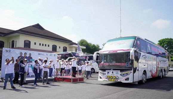 PTPN IV PalmCo Siap Layani 900 Pemudik Gratis di Sumatera dan Kalimantan