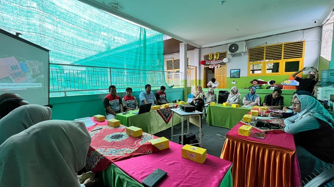 Bangun PLTS di SLB Rumbai: PHR Perkuat Pendidikan Inklusif dan Energi Bersih