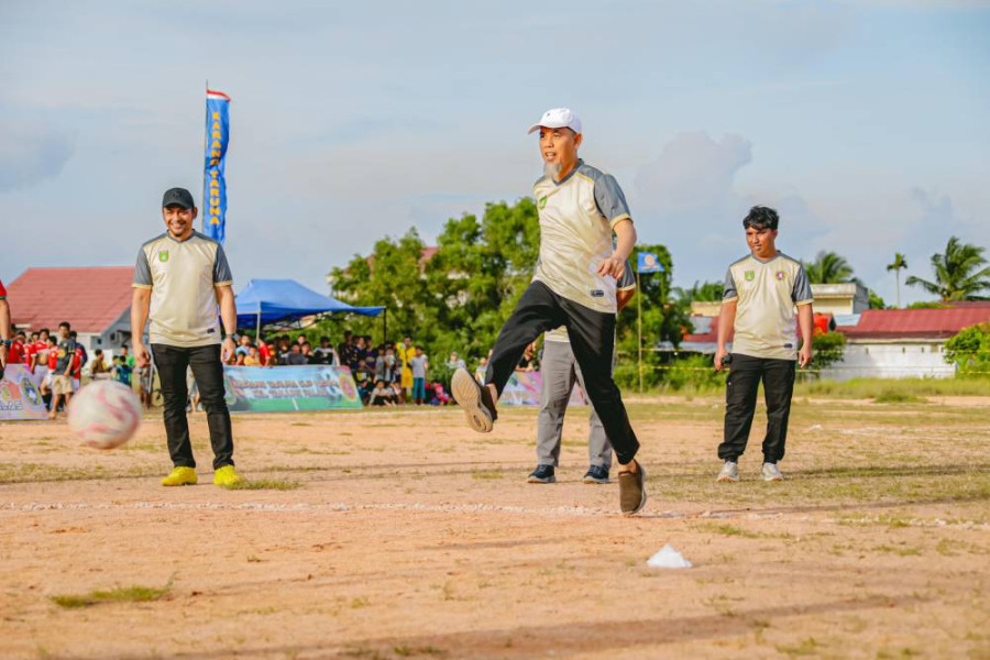 Turnamen Mini Soccer Karang Taruna Cup I Meriahkan HUT ke-32 Tanjung Palas