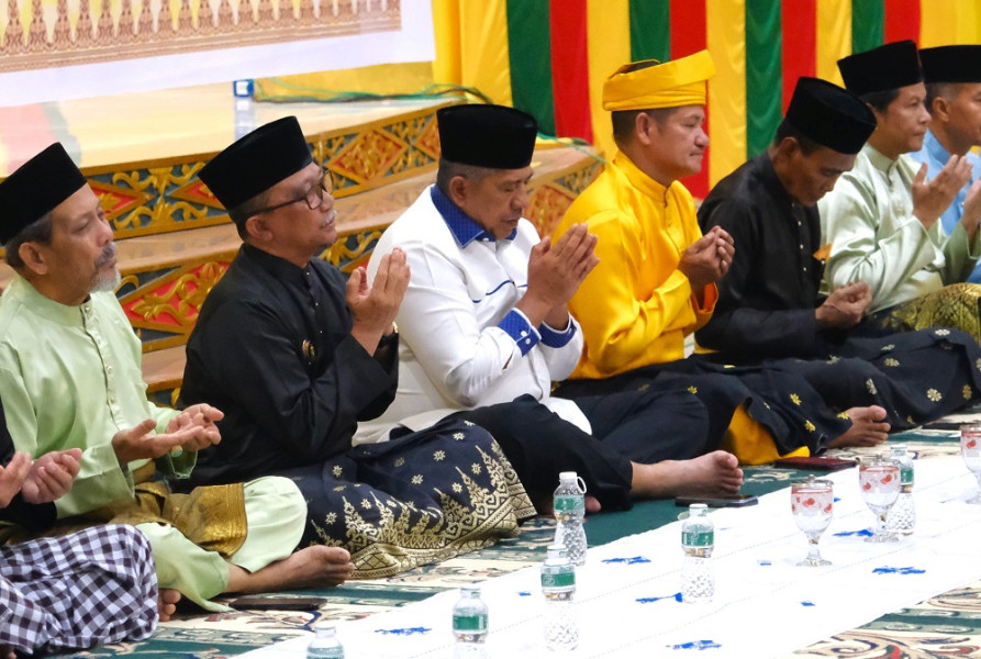 Bupati Siak Hadiri Doa Bersama Pembukaan Laman Silat Pangean