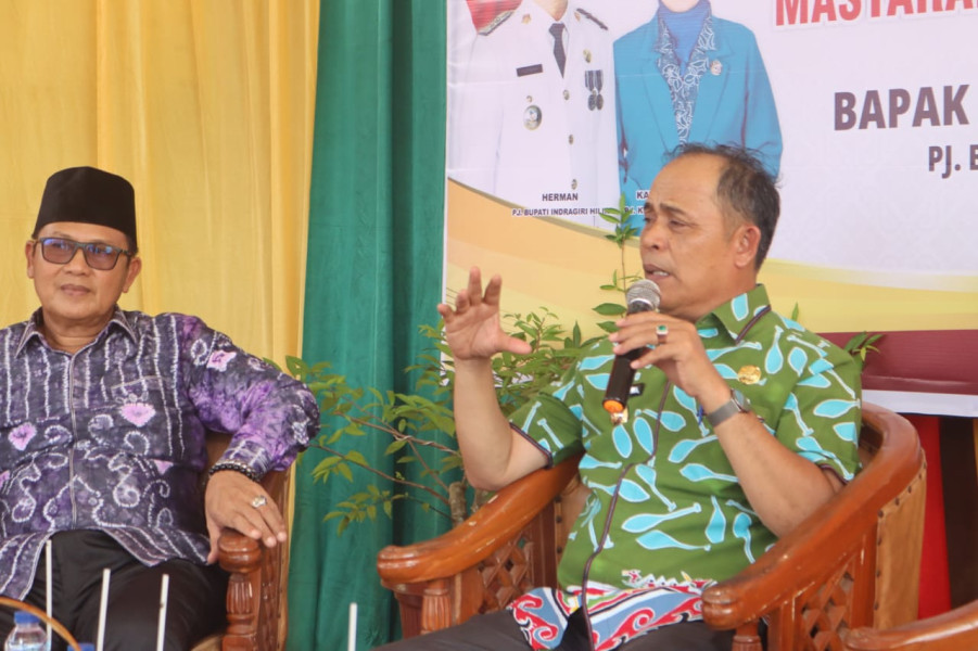 Pemkab Inhil Upayakan Infrastruktur Menuju Makam Tuan Guru Sapat