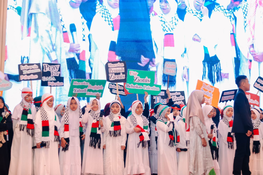 Usung Tema Islam dan Palestina, SD Islam Bintang Cendekia Taja Big Assembly Tahun 2024