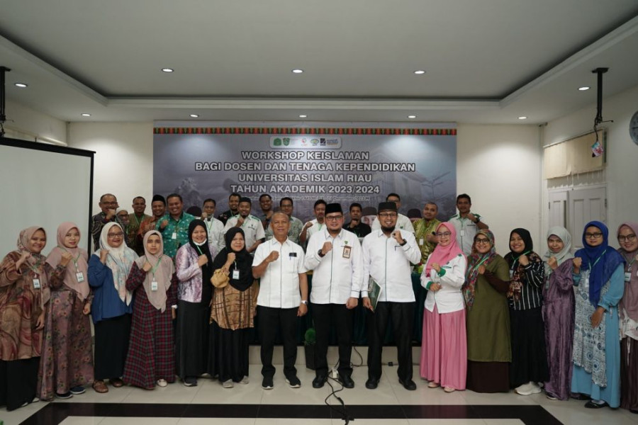Gelar Workshop Keislaman, Rektor UIR Berharap Tingkatkan Kualitas Iman