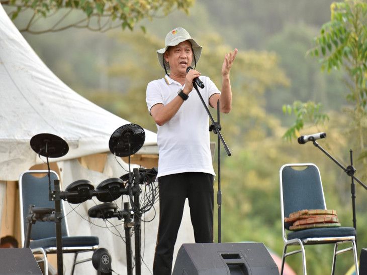 Pj Bupati Kampar Buka Festival Subayang Sound Off Rimbang Baling